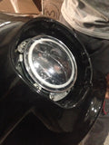 Direct bolt in 7" LED headlight with custom bucket